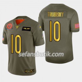 Chicago Bears Tröjor Mitchell Trubisky 10 Nike 2019 Salute to Service 100th - Herr